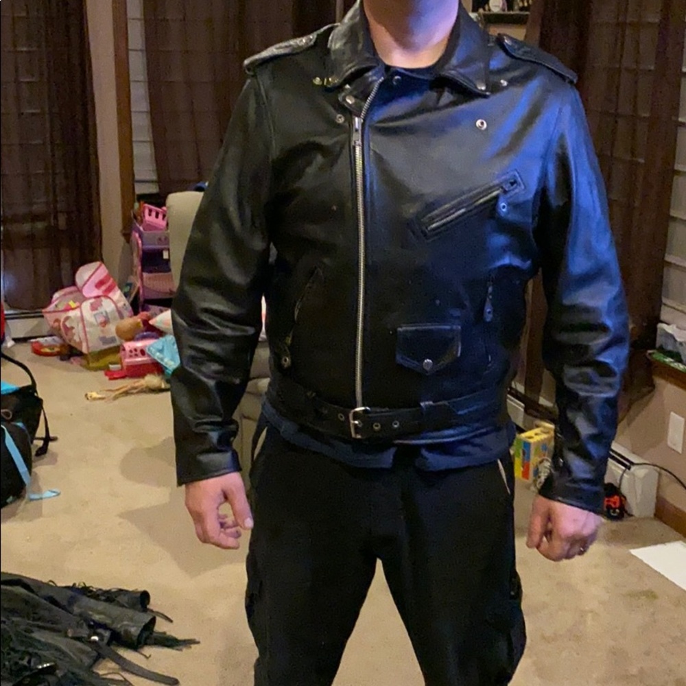 Men’s leather jacket